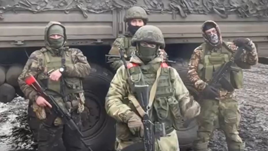 Воронежские бойцы в зоне СВО записали видеопоздравление с 8 Марта