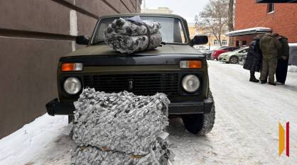 В Воронеже военнослужащим в зону СВО передали автомобиль «Нива»