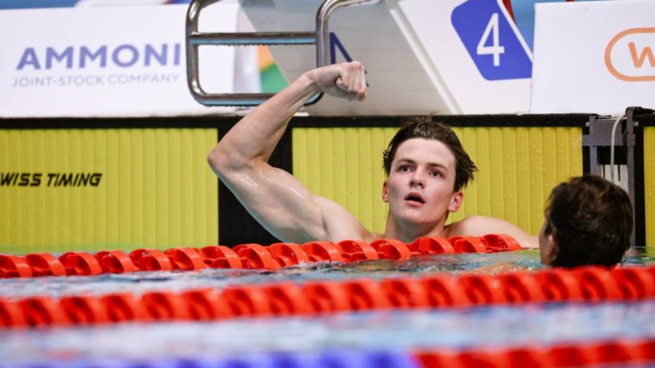 Воронежский пловец Роман Жидков установил мировой рекорд в составе команды