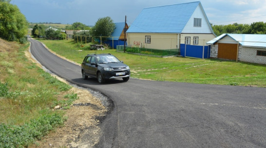 В Воробьевском районе отремонтировали почти 15 км дорог местного значения