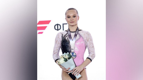 Воронежская гимнастка Ангелина Мельникова завоевала «серебро» на Кубке России