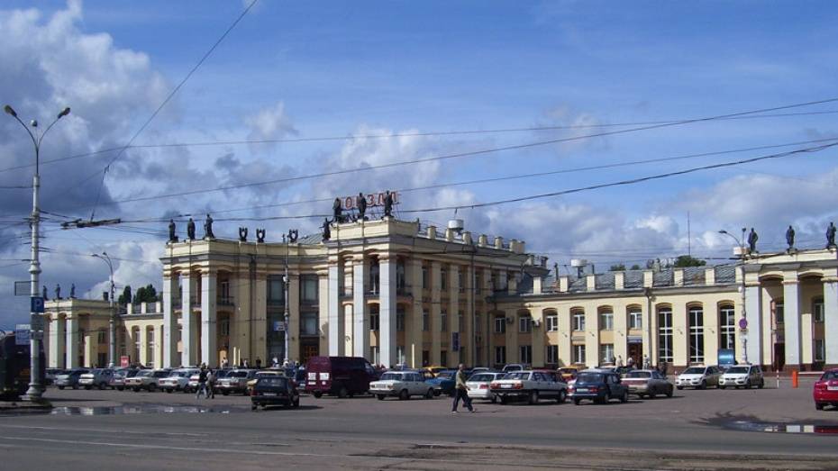 В Воронеже благоустроят пешеходную зону привокзальной площади