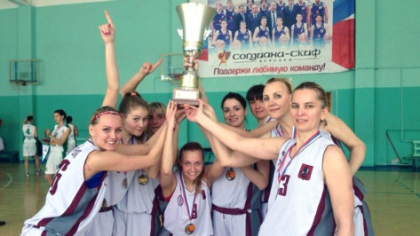 В Воронеже определился победитель первенства страны по баскетболу среди женских команд 
