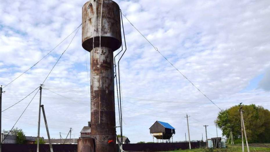 В репьевском селе Новосолдатка заменят водонапорную башню