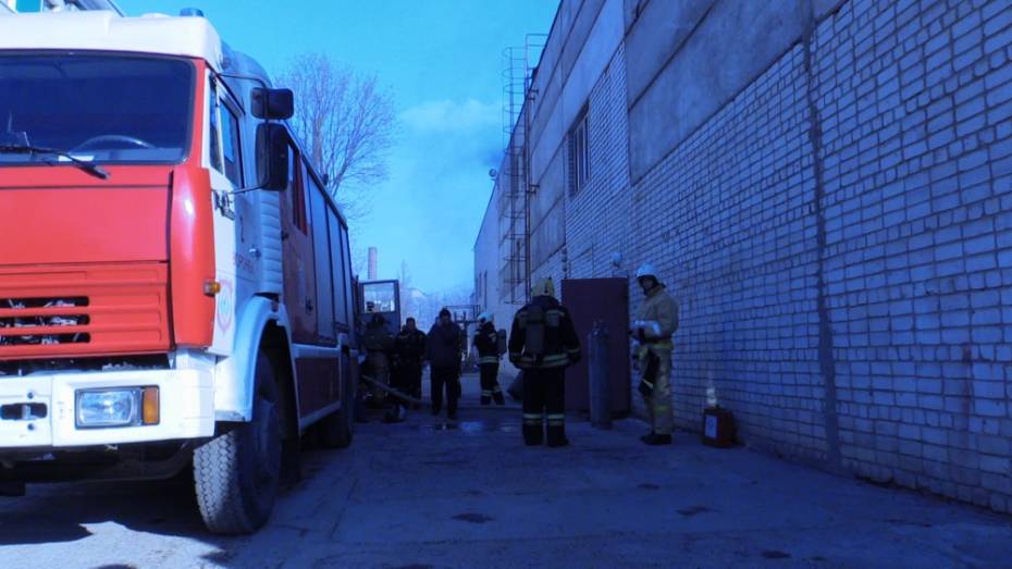 Воронежские спасатели эвакуировали 8 человек из горящего здания