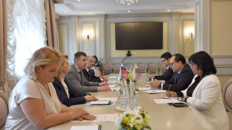 Воронежская область налаживает экономическое и гуманитарное сотрудничество с Республикой Колумбия