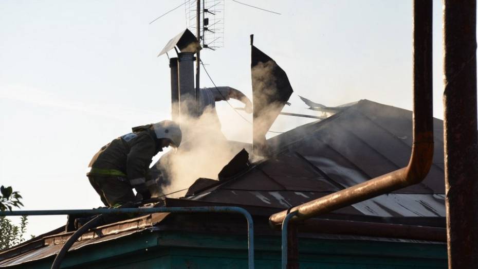 В Таловском районе пожар унес жизнь воронежца