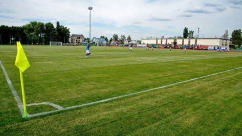 Реконструкцию футбольного поля на стадионе «Локомотив» в Воронеже завершат летом 2020 года
