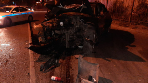 В ДТП у Адмиралтейской площади в Воронеже погиб пассажир Toyota