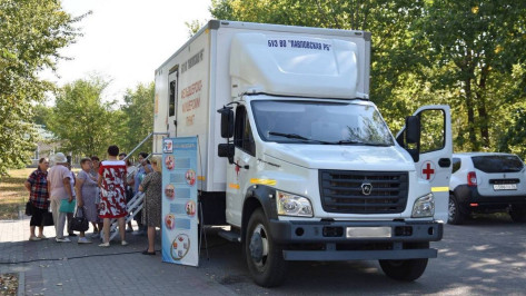 Мобильные медицинские бригады с узкими специалистами приедут в воронежские села