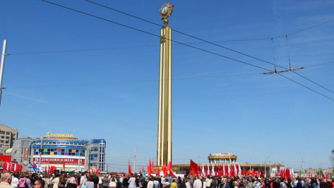 Уроженец Воронежской области помог открыть памятник Победы в Липецке 