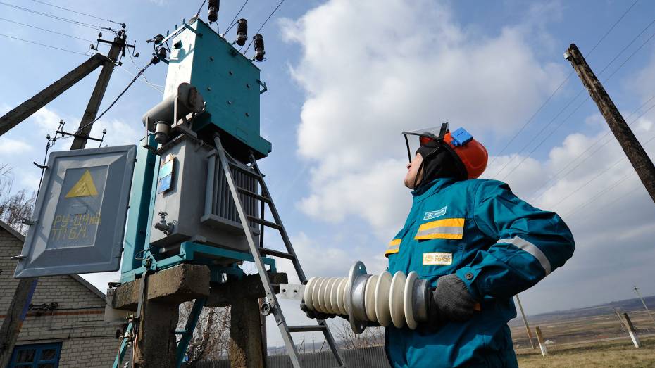 Энергетики перешли на особый режим работы из-за непогоды в Воронежской области