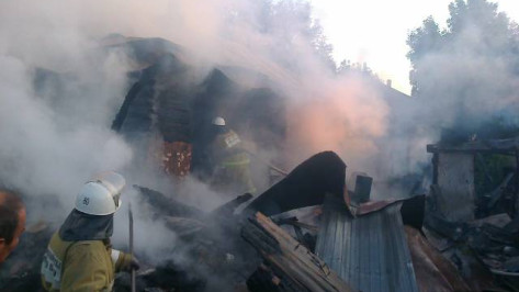 В Воронежской области 27-летний мужчина погиб при пожаре