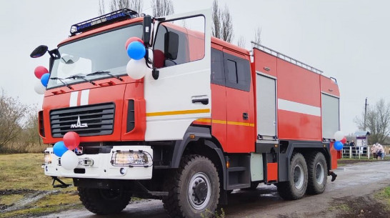 В ПСЧ №74 таловского села Новая Чигла поступил новый автомобиль