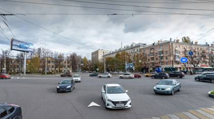 Перекресток в Воронеже вошел в топ самых аварийных в стране