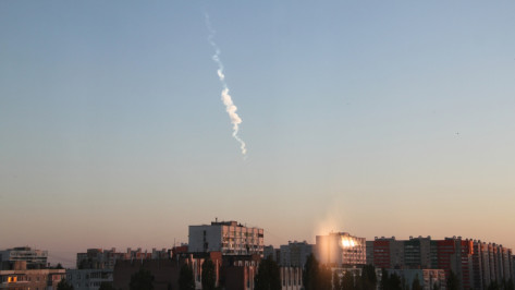 Воронежцы сняли на видео падающий метеорит