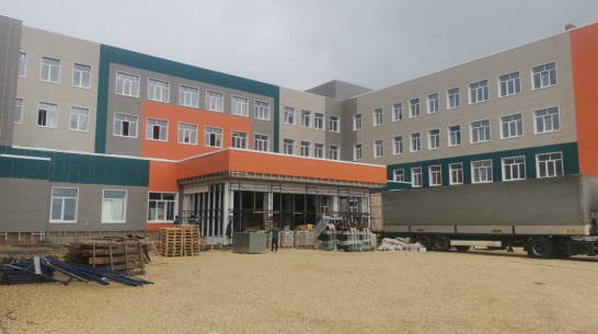 Новую школу с 2 мини-стадионами откроют в Борисоглебске Воронежской области 1 сентября