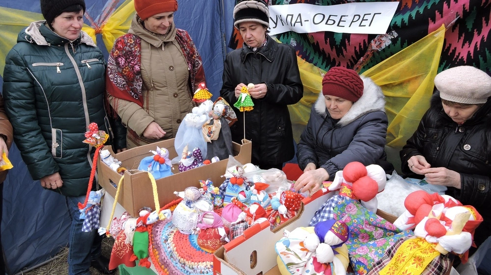 Мастер-класс «Кукла-оберег Масленица».