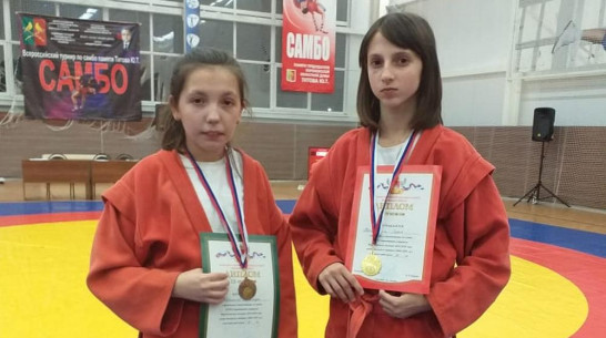 Ольховатская самбистка завоевала «золото» областной спартакиады