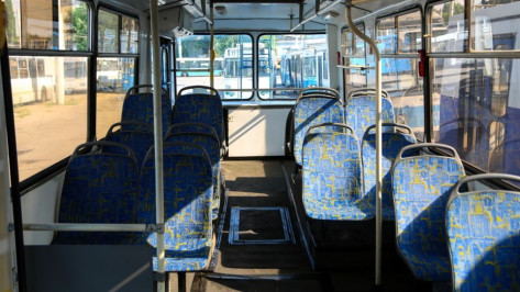 Работу всех троллейбусов в Воронеже остановили из-за ледяного дождя
