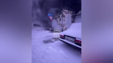 В Воронеже в супермаркете на улице Остроухова сгорела просрочка