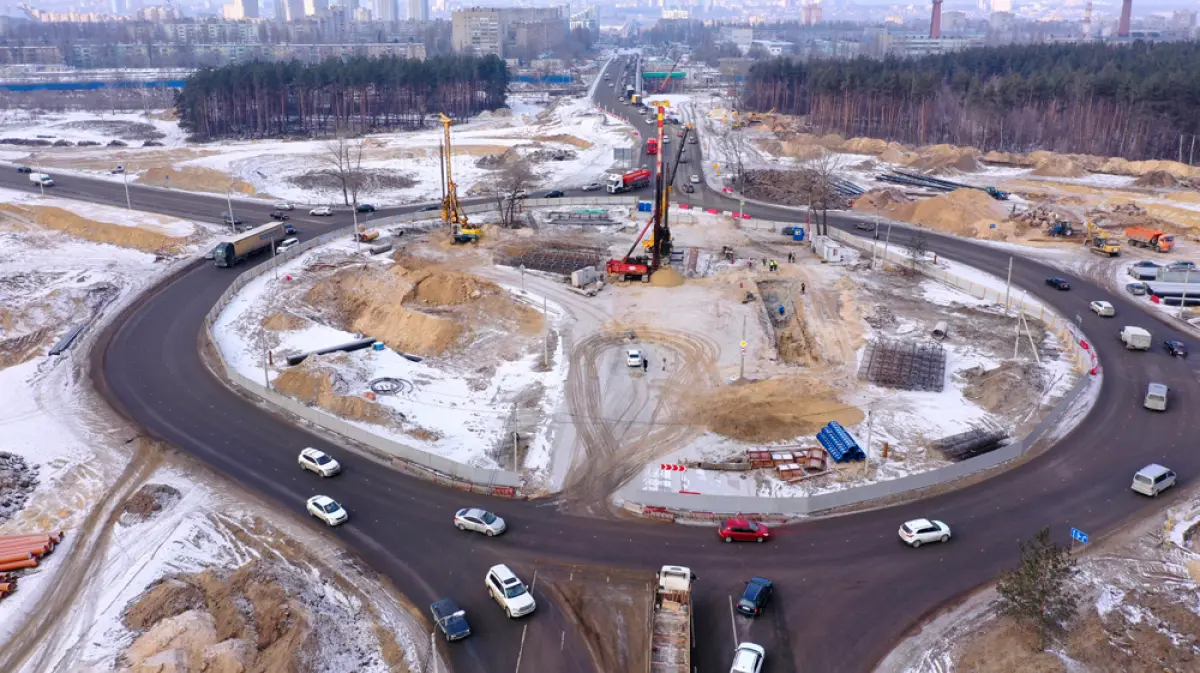 Турбокольцо на перекрестке Минской и Остужева в Воронеже закроют в июне