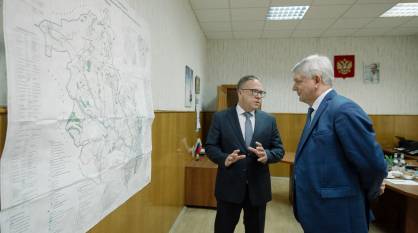 Воронежский губернатор позитивно оценил динамику социально-экономического развития Семилукского района
