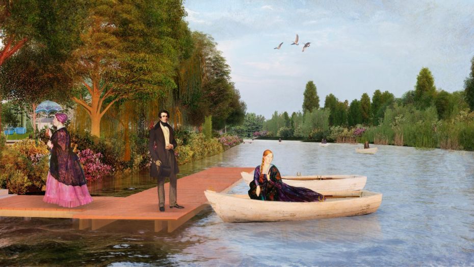 Воронежцам представили концепцию парка на берегу реки «Калач купеческий»