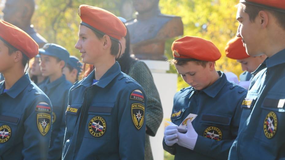 В Бобровском районе создали 2 дружины юных пожарных