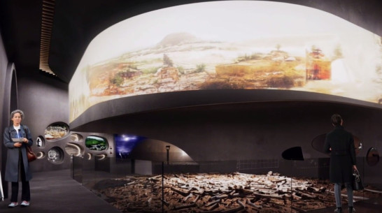 Воронежцам показали, каким станет музей в Костенках