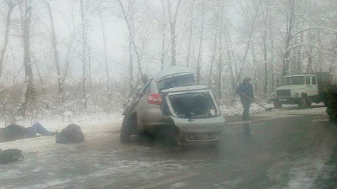В Воронежской области в ДТП погиб 1 и пострадали 2 человека