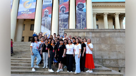 Сотрудники РИА «Воронеж» работают на Форуме современной журналистики «Вся Россия – 2025» в Сочи