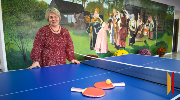 Среднеикорецкому Дому культуры в Лискинском районе подарили спортинвентарь