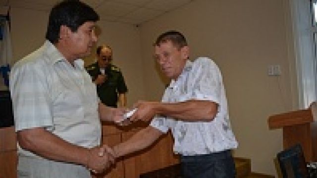 Нижнедевицкие воины-афганцы получили юбилейные награды