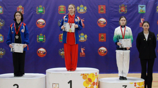 В Воронеже прошли чемпионат и первенство ЦФО по ушу