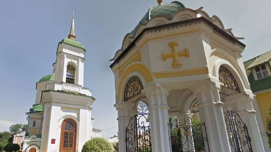 Дорога возле Вознесенской церкви в Воронеже будет перекрыта до 24 июля