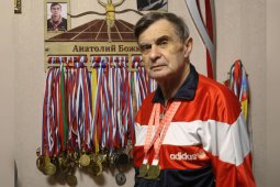 Аннинский ветеран-легкоатлет стал дважды чемпионом в Беларуси