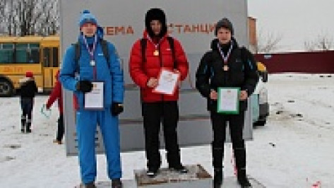 Новоусманские спортсмены победили в лыжной гонке областной Спартакиады 