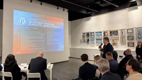 В Доме архитектора представили первый этап мастер-плана Нововоронежа