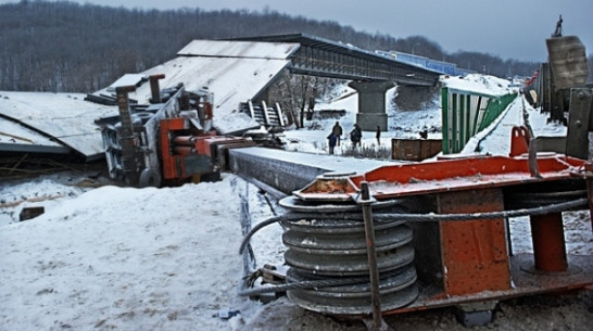Специалисты определили причину первого обрушения моста в Борисоглебске
