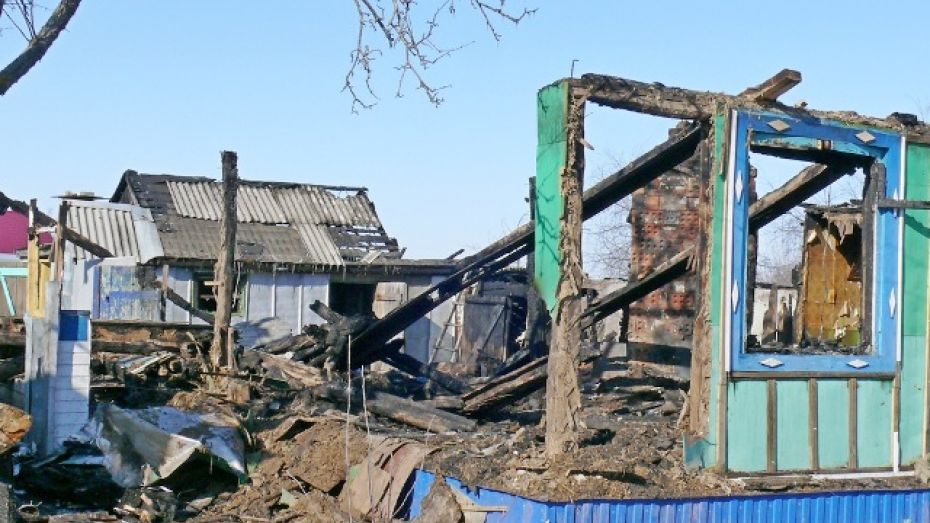 В Грибановском районе двое мужчин сгорели заживо 