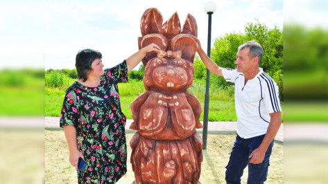 В Воронежской области установили памятник крысе