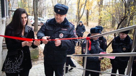 Новый участковый пункт полиции открыли в Воронеже на улице Торпедо