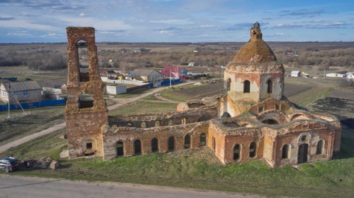 Храм девица Семилукского района Воронежской