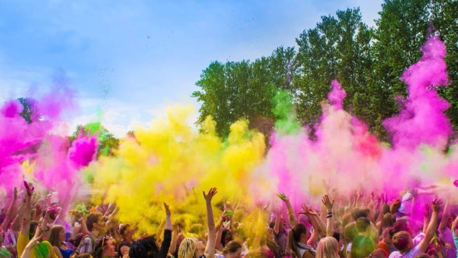 Всероссийский фестиваль красок пройдет в Воронеже 21 и 22 июля 