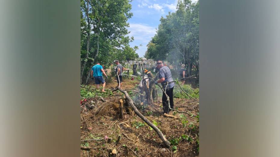 Верхнемамонское ТОС «Радуга» выиграло грант на благоустройство кладбища