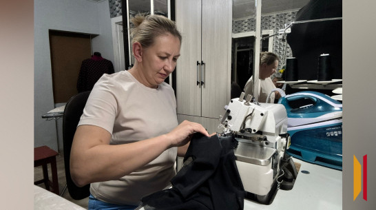 Жительница Воронежской области во второй раз получила соцконтракт на развитие швейного мини-ателье