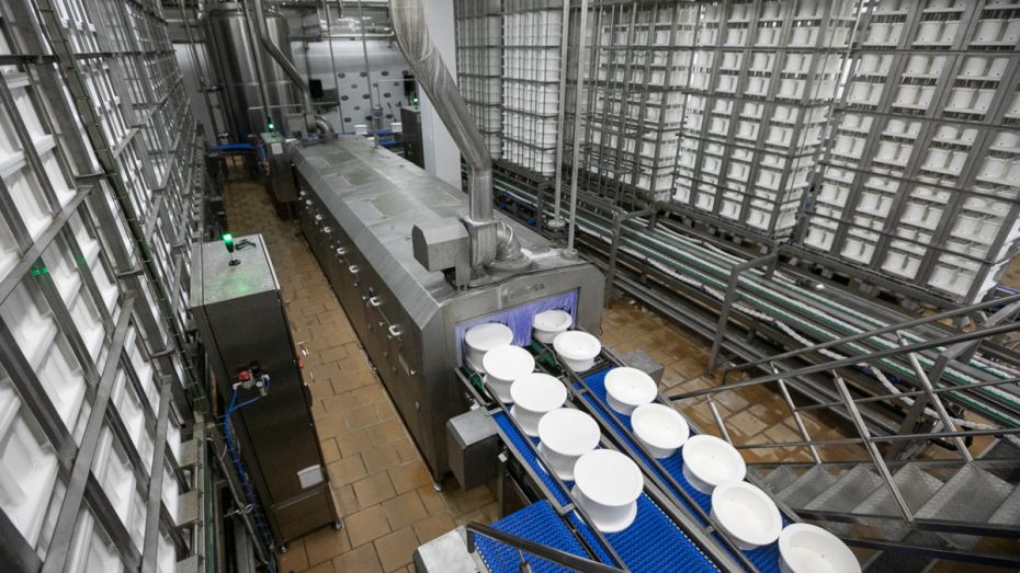 На заводе в Воронежской области запустили новую линию по производству и упаковке сыра 