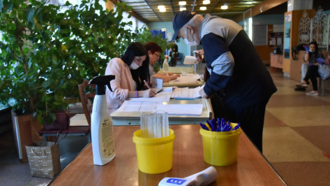 В первый день выборов в Воронежской области проголосовали 14,34% избирателей 