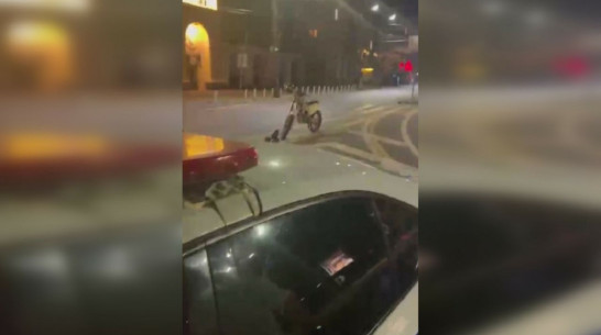 Пьяный мотоциклист, сбивший воронежца возле площади Ленина, ездил без водительских прав